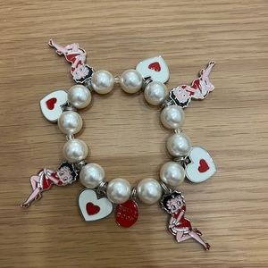 New batty boop Charm bracelet